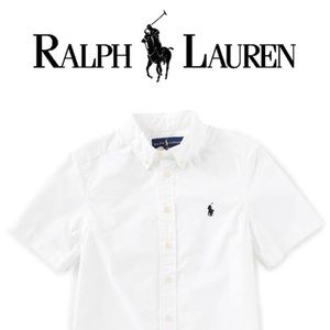 Ralph Lauren Oxford Button Short Sleeve Shirt